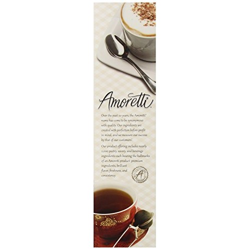 Amoretti Premium Syrup, Crema Di Amaretto, 25.4 Ounce