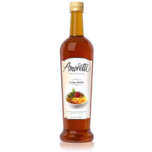 Amoretti Premium Syrup, Creme Brulee, 25.4 Ounce