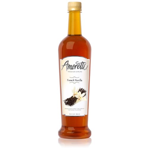 Amoretti Premium Syrup, French Vanilla, 25.4 Ounce
