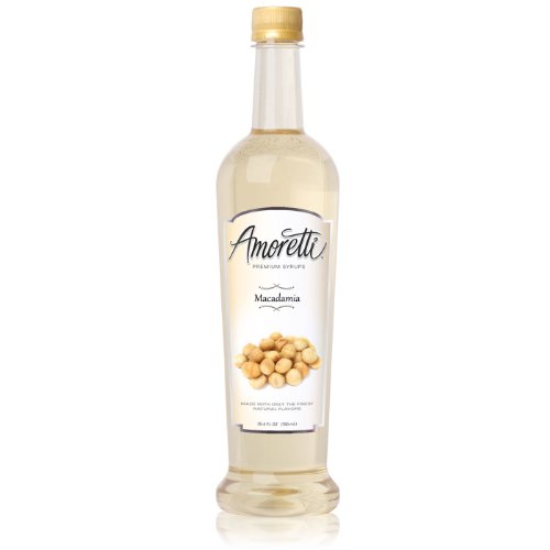 Amoretti Premium Syrup, Macadamia, 25.4 Ounce