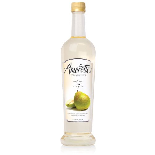 Amoretti Premium Syrup, Pear, 25.4 Ounce