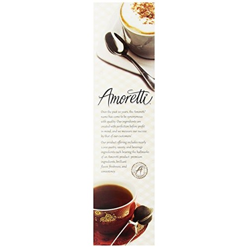 Amoretti Premium White Chocolate Syrup 750Ml 3 Pack