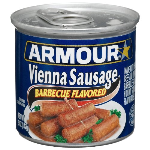 Amour Vienna Sausage Bbq 5 Oz Pack of 24