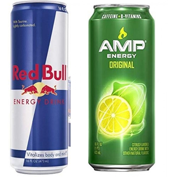 Amp Energy Drink Original And Red Bull Energy Drink Original Com