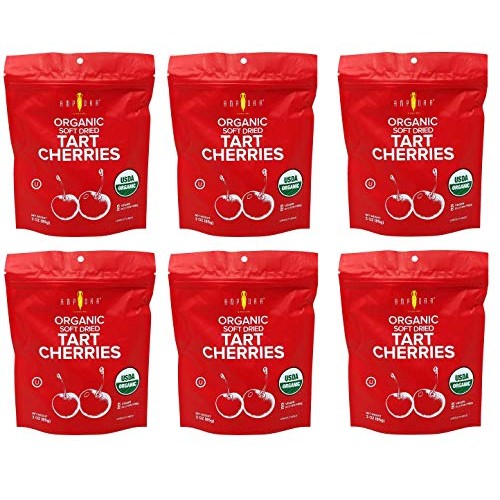 Amphora Organic Dried Tart Cherries - Vegan Gluten Free Dry Cher...