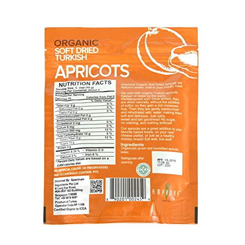 Dried Mango - Organic Soft Dried Mangoes No Sugar Added - Vegan