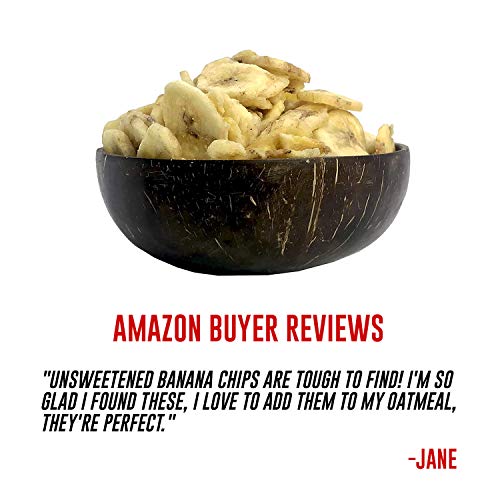 Amrita Foods - Banana Chips, Unsweetened, 8Oz, Top 9 Allergy Fre
