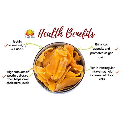 Amrita Foods - Dried Diced Mango, 1 Lb - Top 9 Allergy Free - Gl