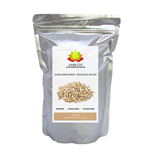 Amrita Foods - Top 9 Allergy Free, Sunflower Seeds, 1 Lb, Unsalt