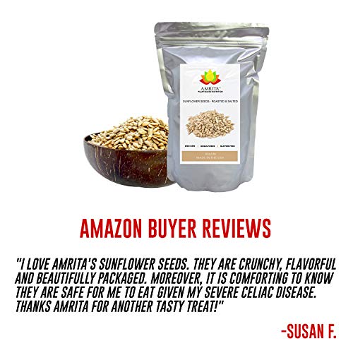 Amrita Foods - Top 9 Allergy Free, Sunflower Seeds, 1 Lb, Unsalt