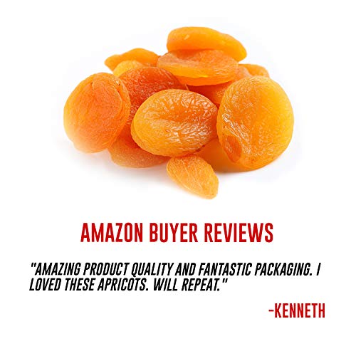 Amrita Foods - Whole Apricots, 1 Lb - Top 9 Allergy Free - Glute