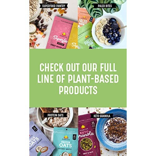 Amrita Chocolate Maca Vegan, Gluten Free High Protein Bars | 15g...