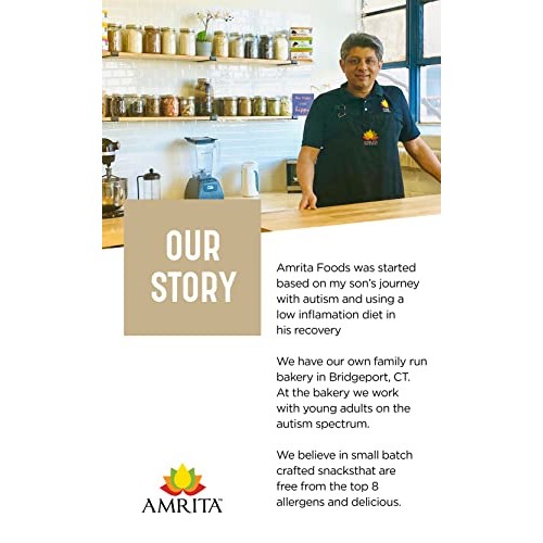 Amrita Dark Chocolate Quinoa Vegan, Gluten Free High Protein Bar...