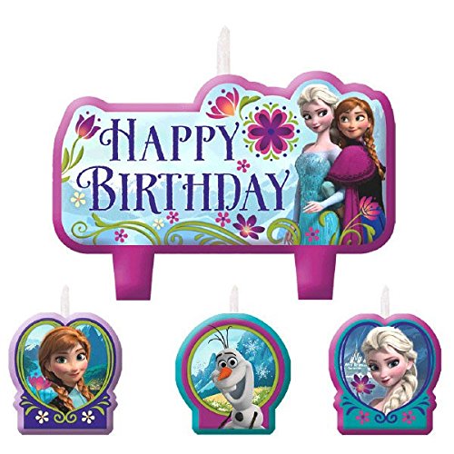 Amscan 171416 Birthday Candle Set | Disney Frozen Collection | P