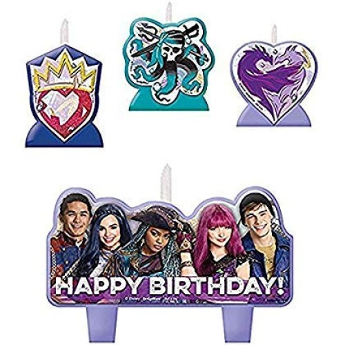 Amscan Disney Descendants 2 Birthday Candle Set