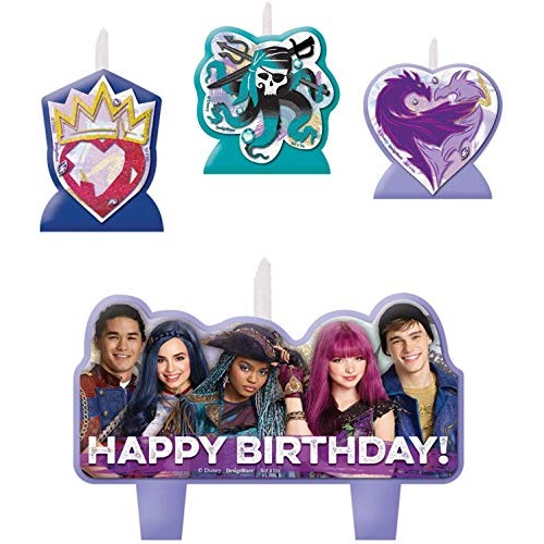 Amscan Disney Descendants 2 Birthday Candle Set