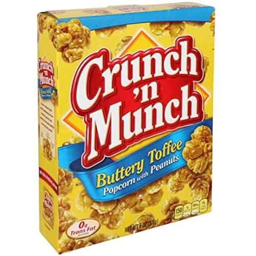 Popcorn With Peanuts And Buttery Toffee, 3.5 Ounces, 2 Boxes