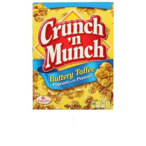 Popcorn With Peanuts And Buttery Toffee, 3.5 Ounces, 2 Boxes