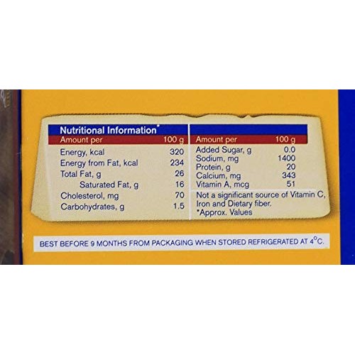 Amul Processed Cheese Cube 25 Gm. Pack Of 40