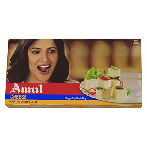 Amul Processed Cheese Cube 25 Gm. Pack Of 40