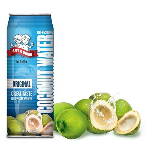Amy &Amp; Brian Coconut Juice - Pulp Free - 17.5 Oz - 12 Ct