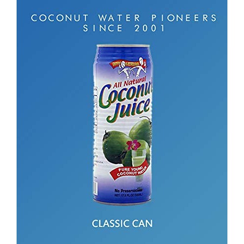 Amy &Amp; Brian Coconut Juice - Pulp Free - 17.5 Oz - 12 Ct