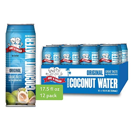 Amy &Amp; Brian Coconut Juice - Pulp Free - 17.5 Oz - 12 Ct