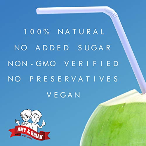 Amy &Amp; Brian Non-Gmo Coconut Water, 1 Liter Pack Of 6 | Best Ta