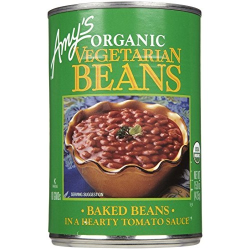 Amys Organic Vegetarian Baked Beans - 15 Oz
