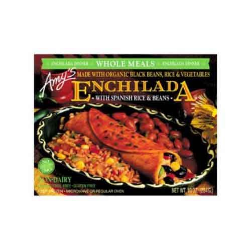 Amys Black Bean Enchilada Whole Meal, Organic, 10-Ounce Boxes Amys Black Bean Enchilada Whole Meal, Organic, 10-Ounce Boxes