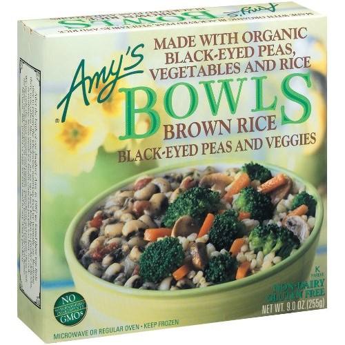 Amys Black Eye Pea &Amp; Vegetable Bowl Organic, 9-Ounce Boxes Pac