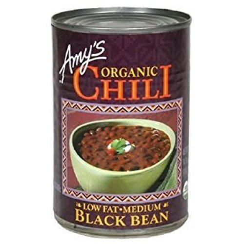 Amys, Chili Black Bean Organic, 14.7 Ounce