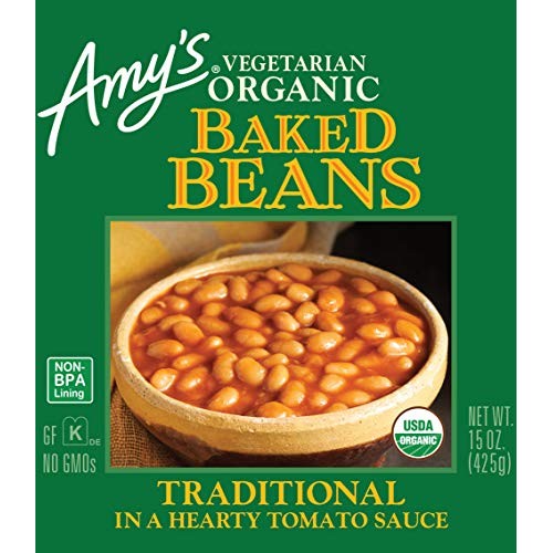 Amys Organic Beans, Baked Beans In A Hearty Tomato Sauce, 15 Ou
