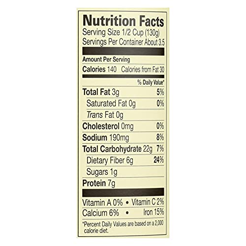 Amys Organic Light In Sodium Refried Black Beans - Case Of 12 -