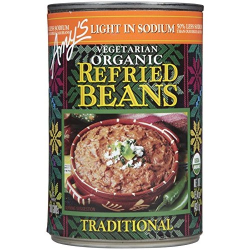 Amys Organic Refried Beans - 15.4 Oz