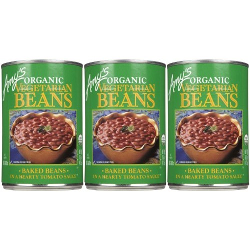 Amys Organic Vegetarian Baked Beans, 15 Oz, 3 Pk