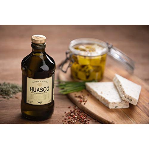 Huasco Extra Virgin Olive Oil – 16.9 Fl Oz Natural Virgin Oil –