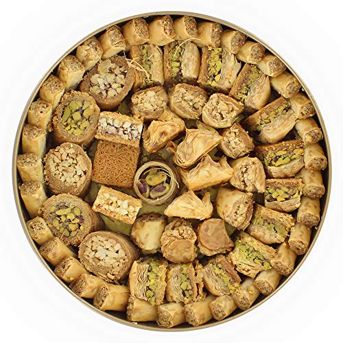 Classic Assorted Sweets With Nuts Gift Box Tin - Authentic Middl