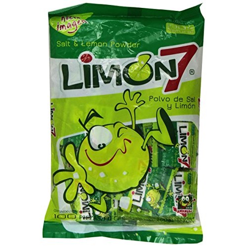Limon 7 Salt &Amp; Lemon Powder Mexican Candy By Anahuac