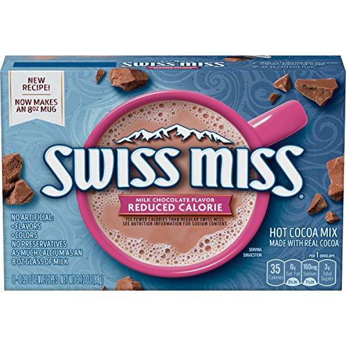 Swiss Miss Milk Chocolate Flavor Reduced Calorie Hot Cocoa Mix