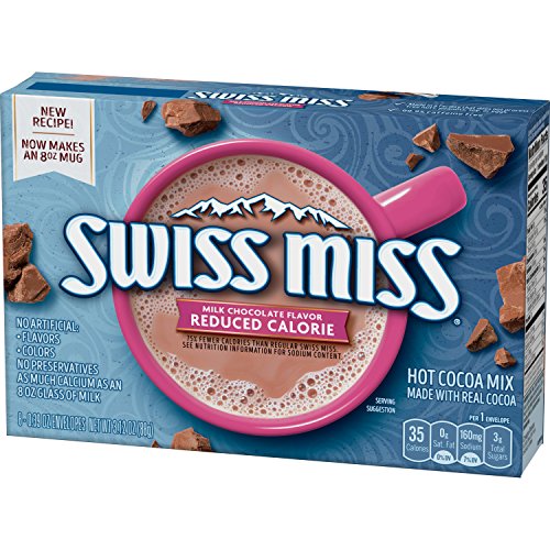 Swiss Miss Milk Chocolate Flavor Reduced Calorie Hot Cocoa Mix