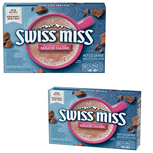 Swiss Miss Milk Chocolate Flavor Reduced Calorie Hot Cocoa Mix