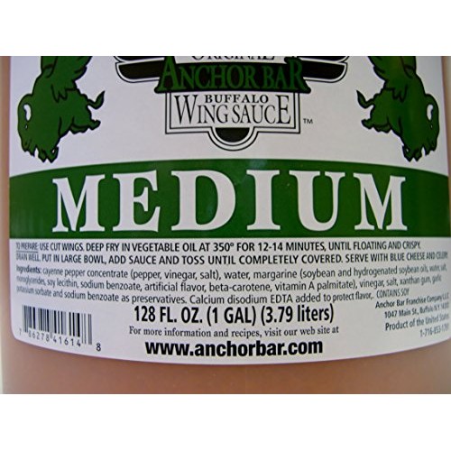 Frank &Amp; Teressas Anchor Bar Wing Sauce-Original Medium Gallon