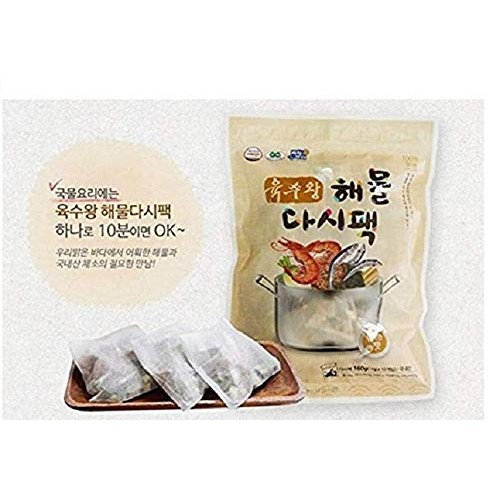 [Dashi Pack]Dried Mix Seafood And Anchovy Pack Made In Korea 16