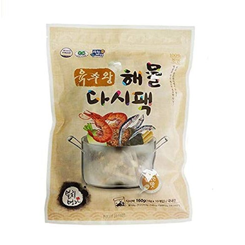 [Dashi Pack]Dried Mix Seafood And Anchovy Pack Made In Korea 16