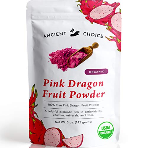 Ancient Choice - Red Dragon Fruit Powder 4 Ounces | Usda Organ