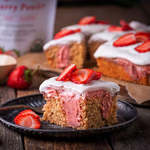 Ancient Choice - Strawberry Powder 4 ounces | USDA Organic | F...