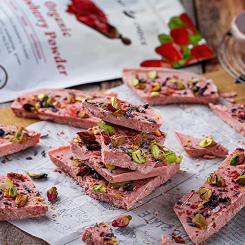 Ancient Choice - Strawberry Powder 4 ounces | USDA Organic | F...