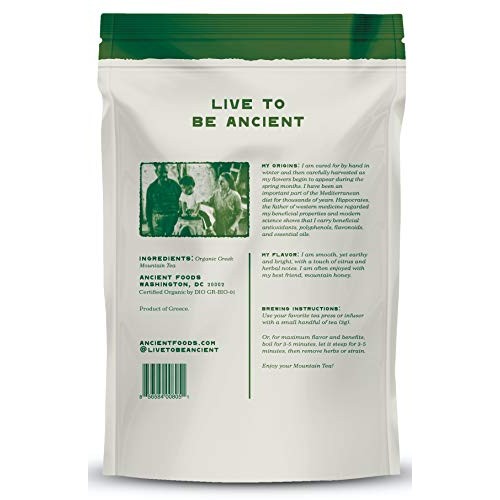 Ancient Foods - Fresh Mountain Tea Organic | Greek Mountain Tea