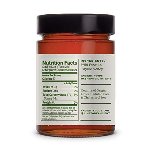 Ancient Foods – Ilia | Greek Wild Forest And Thyme Honey | Hones